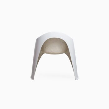 Walter Papst garden chairs in white fiberglass at Studio Schalling