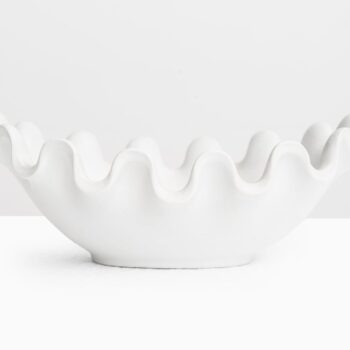 Wilhelm Kåge ceramic bowl Våga by Gustavsberg at Studio Schalling
