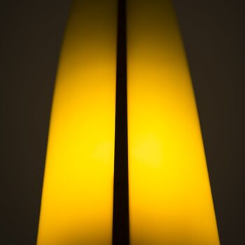 Hans-Agne Jakobsson wall lamps in yellow plastic at Studio Schalling