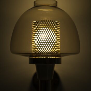 Hans-Agne Jakobsson wall lamp in brass and glass at Studio Schalling