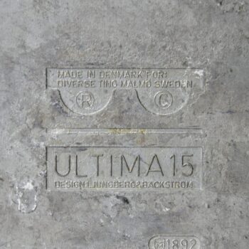 Beck & Jung ashtray Ultima 15 in Aluminium at Studio Schalling