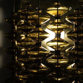 Hans-Agne Jakobsson wall lamps model V-258 / Estrella at Studio Schalling