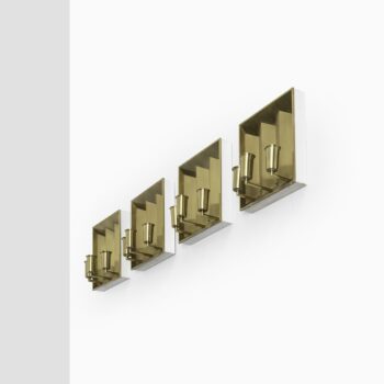 Rare set of 4 wall lamps by Fog & Mørup at Studio Schalling