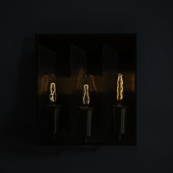 Rare set of 4 wall lamps by Fog & Mørup at Studio Schalling