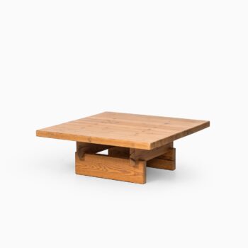 Roland Wilhelmsson coffee table in solid pine at Studio Schalling