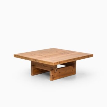 Roland Wilhelmsson coffee table in solid pine at Studio Schalling