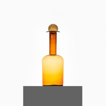 Otto Brauer glass vase by Kastrup Holmegaard at Studio Schalling