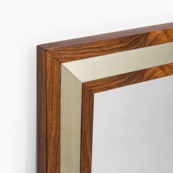 Aksel Kjersgaard mirror in rosewood and aluminium at Studio Schalling