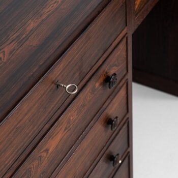 Corner desk / storage unit in the manner of Frode Holm at Studio Schalling