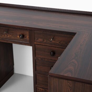 Corner desk / storage unit in the manner of Frode Holm at Studio Schalling