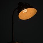 Table lamp in brass attributed to Vilhelm Lauritzen at Studio Schalling