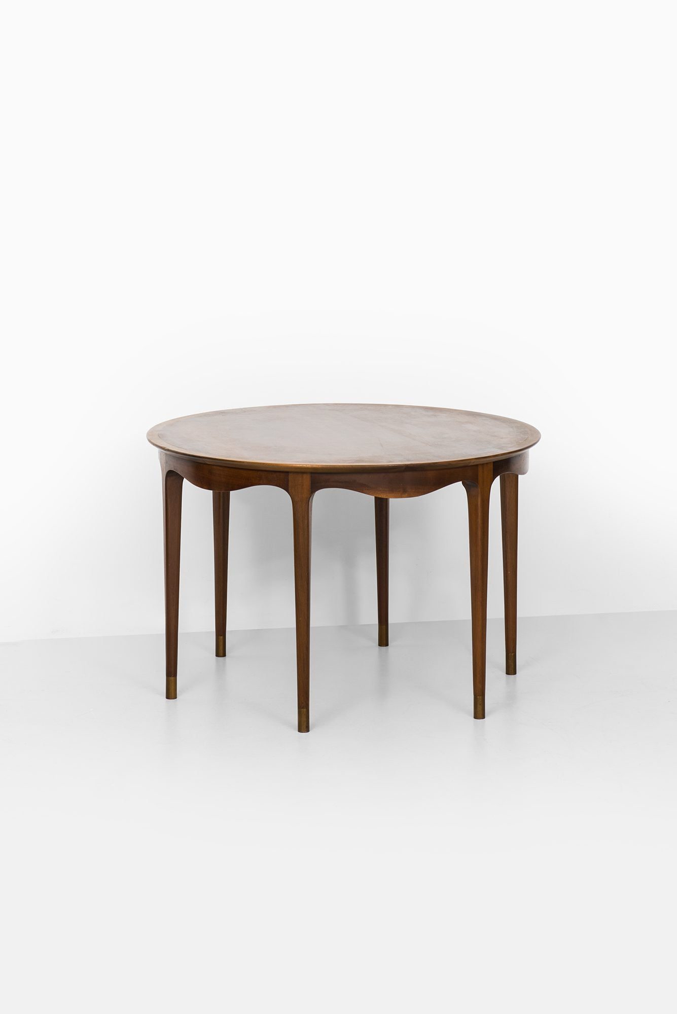 Ole Wanscher side table by A.J. Iversen at Studio Schalling