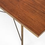 Frode Holm coffee table in teak and brass at Studio Schalling