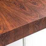 Big rosewood desk with sideboard at Studio Schalling