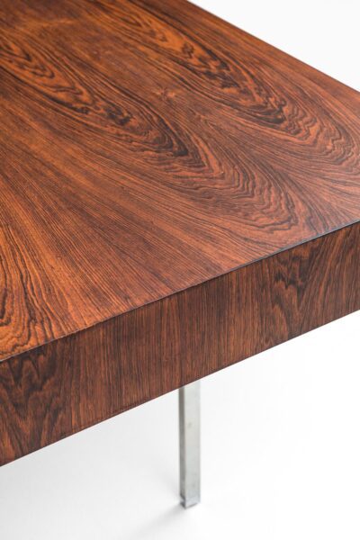 Big rosewood desk with sideboard at Studio Schalling