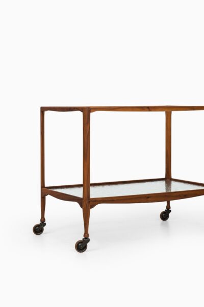 Peder Moos trolley in mahogany and glass at Studio Schalling