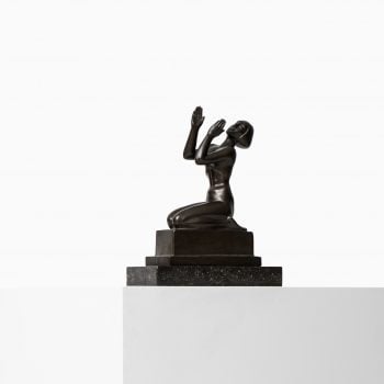 Knut Jern sculpture in bronze at Studio Schalling