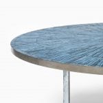 Coffee table in steel and mosaic at Studio Schalling