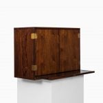 Svend Langkilde bar cabinet in rosewood and brass at Studio Schalling