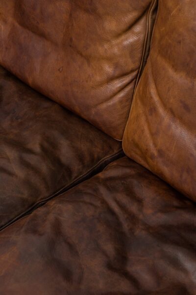 Børge Mogensen sofa model 2213 in cognac brown leather at Studio Schalling