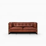 Lennart Bender sofa in rosewood and leather at Studio Schalling