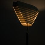 Alvar Aalto angel wing floor lamp by Valaistustyö at Studio Schalling