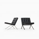 Poul Nørreklit easy chairs by Hovedstadens Møbelfabrik at Studio Schalling