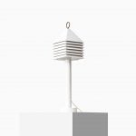 Hans-Agne Jakobsson table lamp in white metal at Studio Schalling
