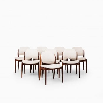 Arne Vodder dining chairs model 462 at Studio Schalling