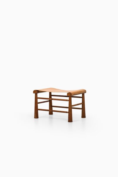 Josef Frank stool model 972 in mahogany at Studio Schalling