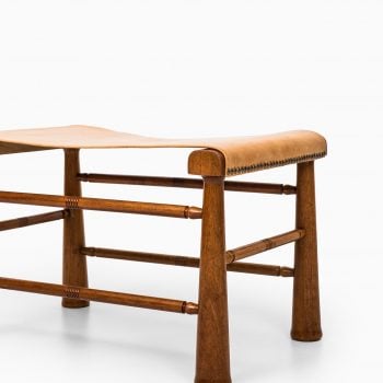 Josef Frank stool model 972 in mahogany at Studio Schalling
