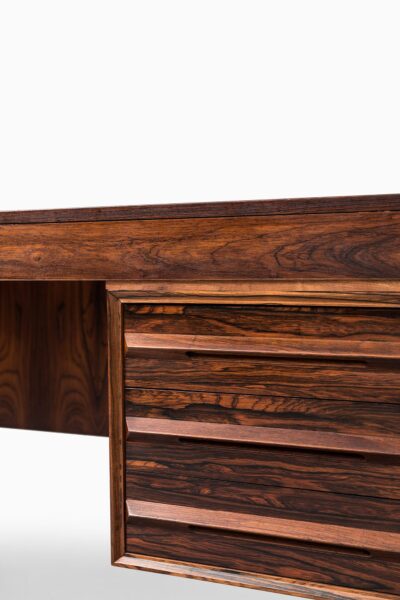 Torbjørn Afdal large desk in rosewood at Studio Schalling