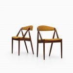 Kai Kristiansen dining chairs in teak at Studio Schalling