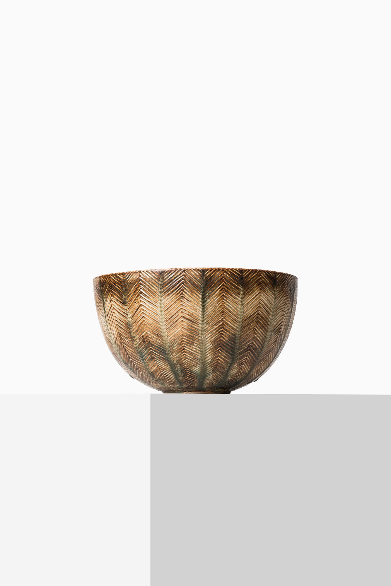 Axel Salto ceramic bowl by Royal Copenhagen at Studio Schalling