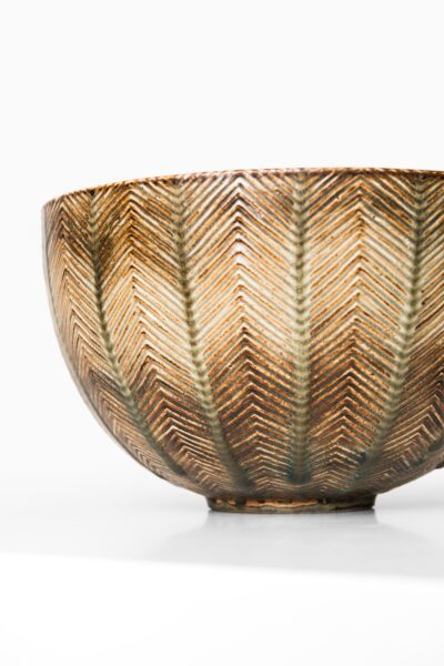 Axel Salto ceramic bowl by Royal Copenhagen at Studio Schalling