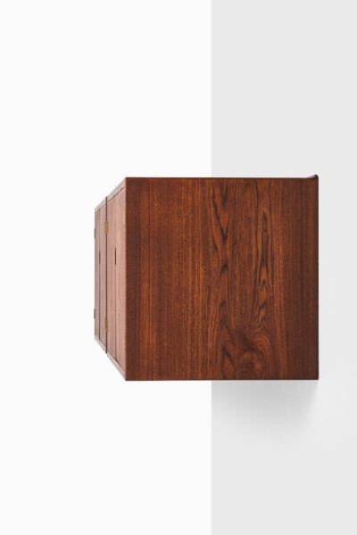 Hans Wegner wall mounted sideboards in teak at Studio Schalling