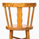 Dining chairs in pine at Studio Schalling