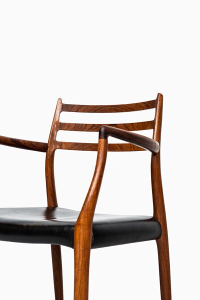 Niels O. Møller armchairs model 62 in rosewood at Studio Schalling