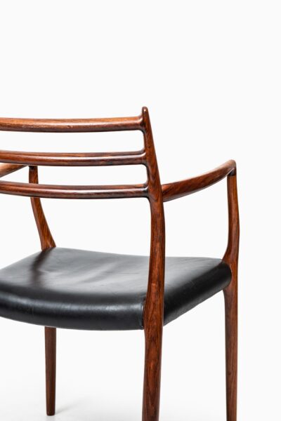 Niels O. Møller armchairs model 62 in rosewood at Studio Schalling