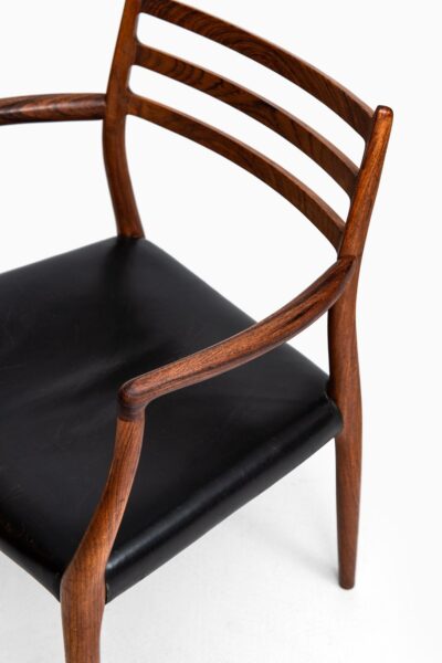 Niels O. Møller armchairs model 62 in rosewood at Studio Schalling