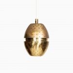 Hans-Agne Jakobsson ceiling lamps in brass at Studio Schalling