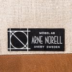 Arne Norell Löven easy chair in walnut at Studio Schalling