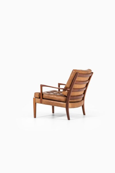 Arne Norell Löven easy chair in walnut at Studio Schalling