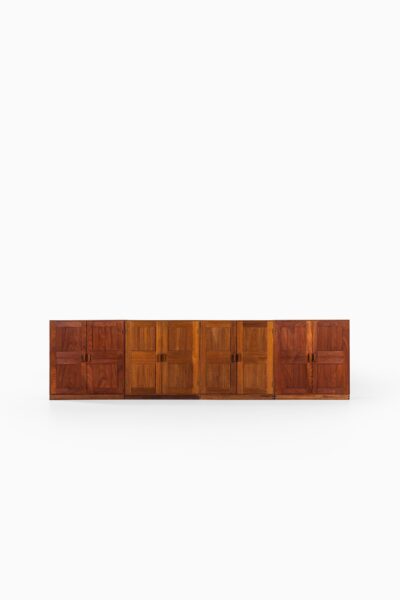 Large bookcase in teak at Studio Schalling