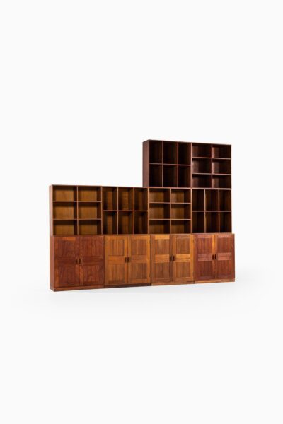 Large bookcase in teak at Studio Schalling