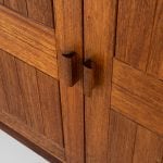 Large bookcase in teak at Studio Schalling