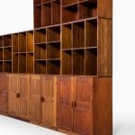 Large bookcase in teak at Studio Schalling