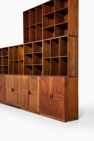 Large bookcase in teak at Studio Schalling