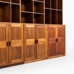 Large bookcase in teak at Studio Schalling