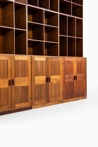 Large bookcase in teak at Studio Schalling